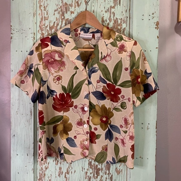 Alfred Dunner Tops - Women’s Alfred Dunner floral button up
